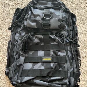 Fishing bag Black Camouflage Men's Backpack